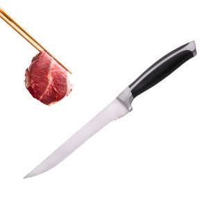 Cutit profesional pentru bucatarie Salestore.ro®, lama din otel inoxidabil de inalta calitate, 16 cm, maner ergonomic antiderapant, taiere precisa si rezistenta indelungata, carne, peste