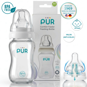 Biberon COMFORT, PUR 1602, 120ml, BPA free